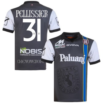 GIVOVA - 2014-15 CHIEVO AWAY SHIRT PELLISSIER 31 (L)