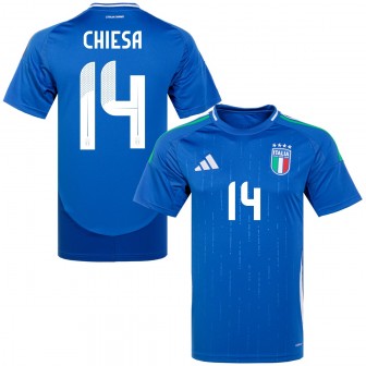 ADIDAS - 2024-25 ITALY FIGC HOME SHIRT CHIESA 7