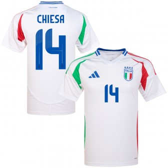 ADIDAS - 2024-25 ITALY FIGC AWAY SHIRT CHIESA 14