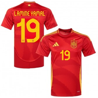 ADIDAS - 2024-25 SPAIN HOME SHIRT LAMINE YAMAL 19