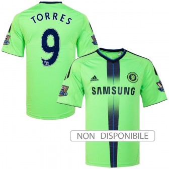 2010-11 CHELSEA FC MAGLIA THIRD SHIRT TORRES 9 (L) new with tags
