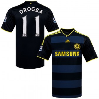 ADIDAS - 2009-10 CHELSEA AWAY SHIRT DROGBA 11 (L) new with tags