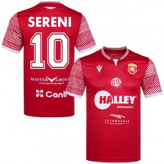 MACRON - 2021-22 ANCONA HOME SHIRT SERENI 10 (L)