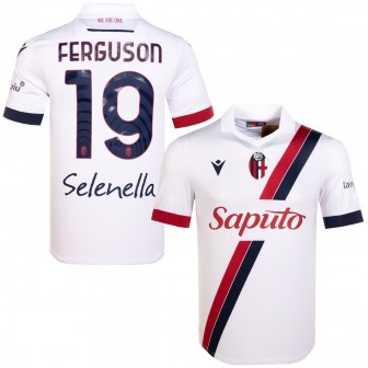 MACRON - 2023-24 BOLOGNA FC AWAY SHIRT FERGUSON 19 (L)