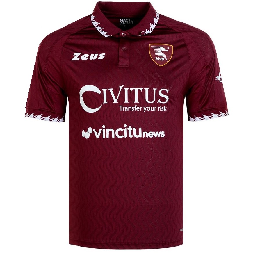 ZEUS 2023 24 SALERNITANA MAGLIA HOME SHIRT