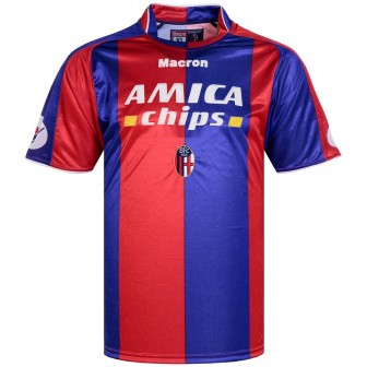 macron - 2004-05 Bologna home shirt (L) 9/10