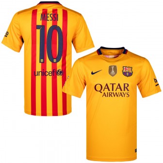 nike 2015-16 Fc Barcelona away shirt Messi 10 (L) new with tags