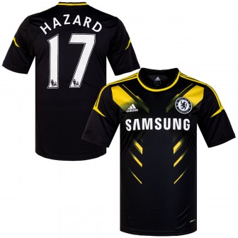 adidas 2012-13 chelsea third shirt hazard 17 (L) new with tags