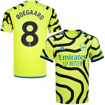 adidas - 2023-24 Arsenal Away Shirt Ødegaard 8 (L)