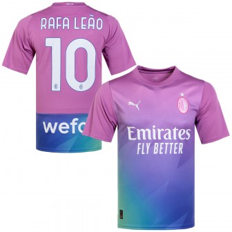 puma - 2023-24 ac milan third shirt rafa leao 10 (L)