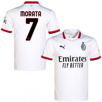 puma- 2024-25 milan away shirt morata 7