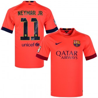 nike - 2014-15 fc barcelona away shirt neymar jr 11 (M) 10/10