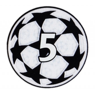 2024-25 UEFA Champions League 5 Times Winners Patch