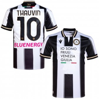 macron - 2023-24 udinese home shirt thauvin 10