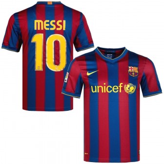 nike 2009-10 fc barcelona away shirt Messi 10 (L) 10/10