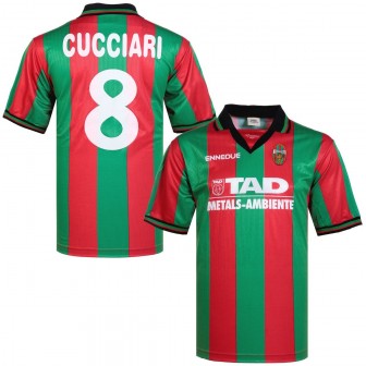 ennedue - 1998-99 ternana home shirt  cucciari 8 (L) 10/10