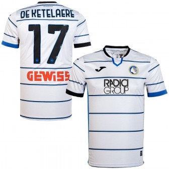 joma - 2023-24 atalanta away shirt de ketelaere 17 (L)